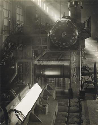 (INDUSTRIAL--PITTSBURGH, PENNSYLVANIA) Group of 24 large-format photographs of the Inland Steel Company factory by Kaufmann and Fabry.